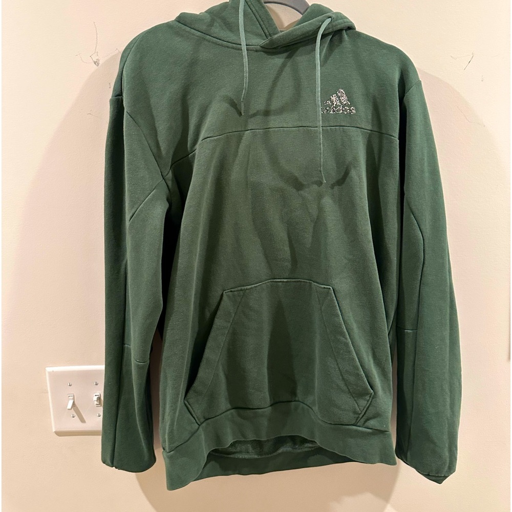 Green Mens Adidas Hoodie
